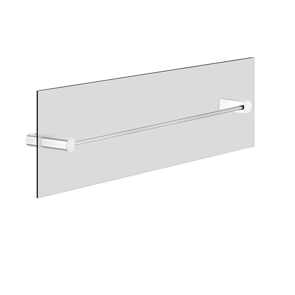 Bild von Gessi Rilievo, Handtuchhalter 600 mm, Montage an Glaswand, 59566, Farbe: Messing PVD