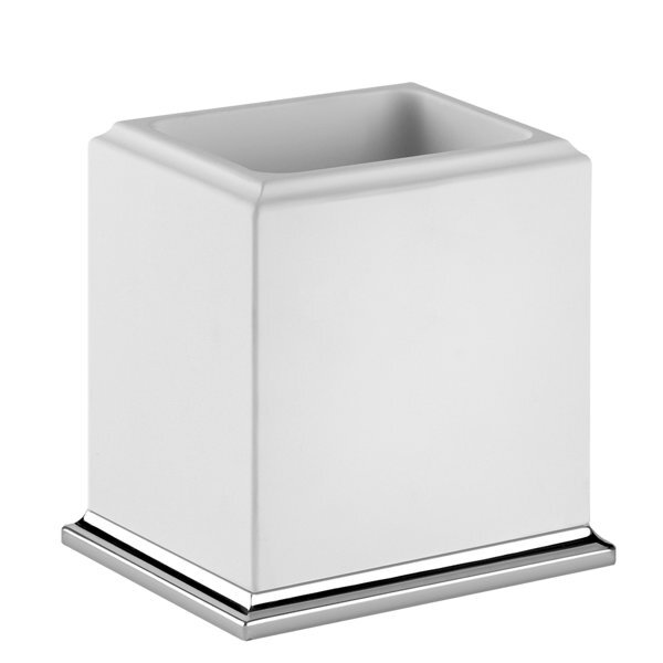Bild von Gessi Eleganza, Becherhalter zum Hinstellen, 46431, Farbe: Messing PVD