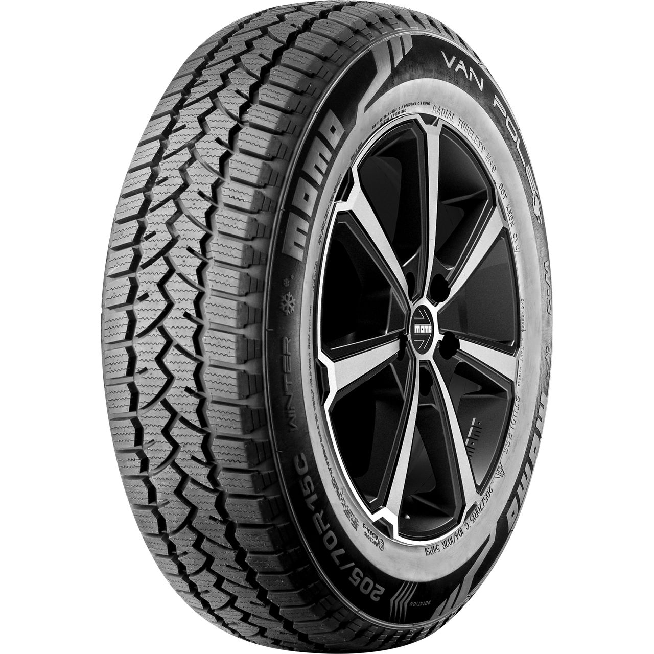 Bild von Momo W-3 VAN Pole 195/70 R15C 104/102T Winterreifen