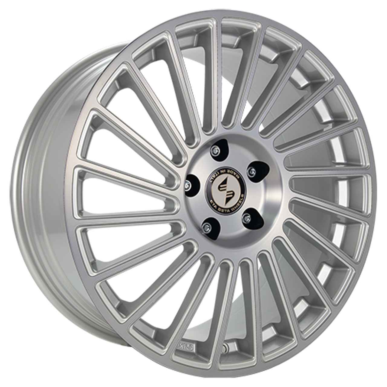Bild von ETABETA VENTI-R silver shiny full polish 9.0Jx20 5x120 ET35