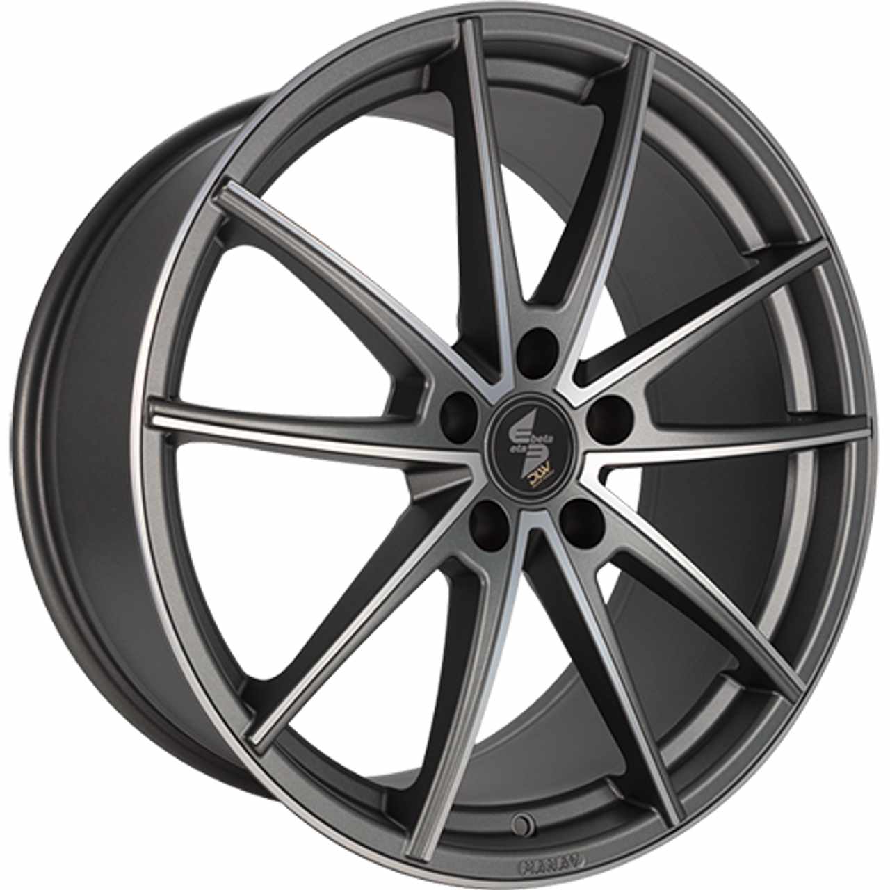 Bild von ETABETA MANAY anthracite matt full polished 8.5Jx19 5x112 ET49