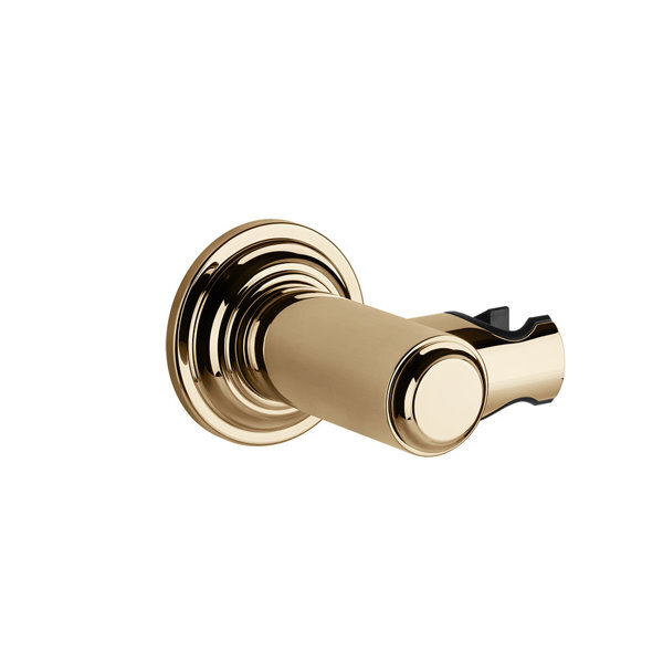 Bild von Gessi Venti20 Fester Brausehalter, Wandmontage, 65160, Farbe: Warm Bronze PVD