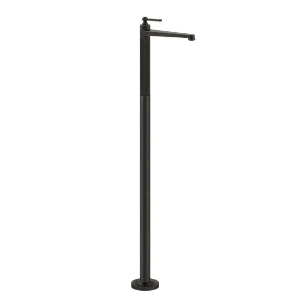 Bild von Gessi Venti20 Waschtisch-Einhebelmischer, Ausladung 208mm, ohne Ablaufgarnitur, Bodenmontage, 65095, Farbe: Bronze Antik