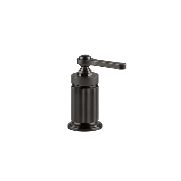 Bild von Gessi Venti20 Wanne-Einhebelmischer, für separaten Auslauf, Lochbohrung min. 38mm, Wannenrand oder Fliesenbankmontage, 65044, Farbe: PVD