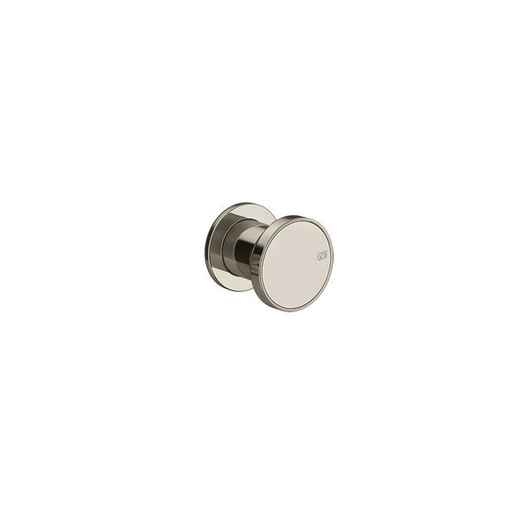 Bild von Gessi Origini  Fertigmontageset Wanne/Dusch-Einhebelmischer, für separaten Auslauf, 1-Weg, Wandmontage, 66109, Farbe: Nickel PVD
