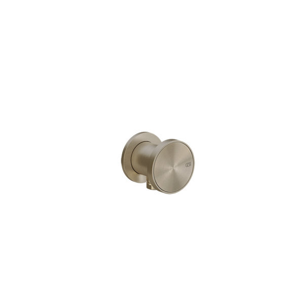 Bild von Gessi Origini  Wandanschlussbogen ohne Brausehalter, Eigensicher, 1/2 Anschluss, Wandmontage, 66169, Farbe: Finox Optik