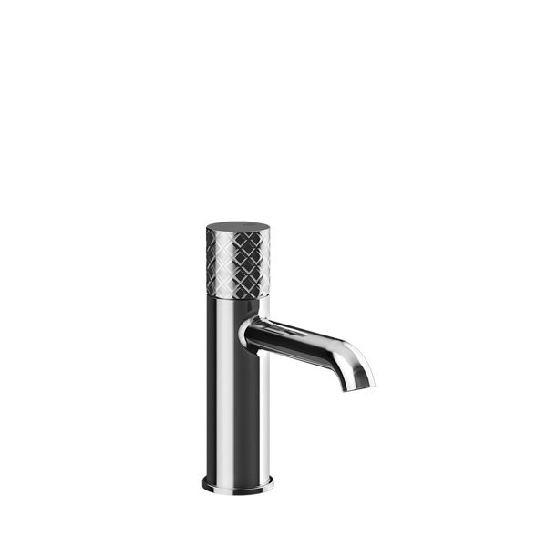 Bild von Gessi Habito Waschtisch-Einhebelmischer, mit Auslauf, ohne Ablaufgarnitur, Ausladung 131mm, INTRECCIO, 70102, Farbe: Chrom