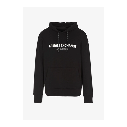 Bild von Armani Exchange Herren Limited Edition Beat One Capsule Cotton French Terry Hoodie Sweatshirt