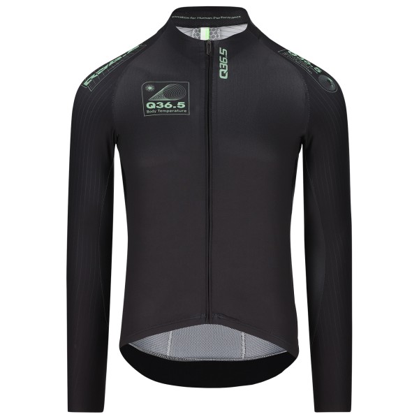 Bild von Q36.5 - Gregarius Hybrid Light Retrofuture Long Sleeve Jersey - Radtrikot Gr S schwarz