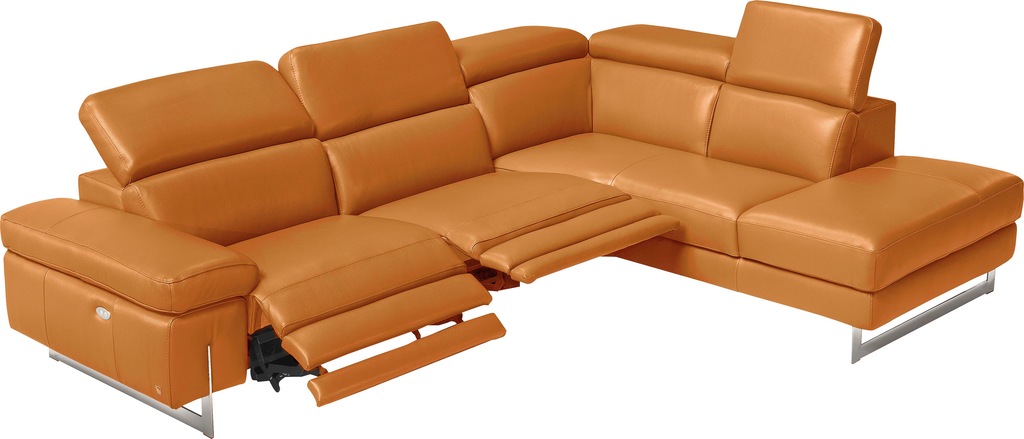 Bild von Egoitaliano Ecksofa "Candice", inkl. 2 elektrischer Relaxfunktionen, Bedienung über Taste an Armlehne