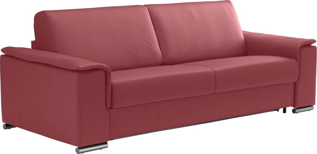 Bild von Egoitaliano Schlafsofa "Cecilia, modern & elegant, erstklassiger Sitzkomfort, Dauerschläfer", inkl. Matratze und hochwertigem Metallbettrahmen, toller Schlafkomfort