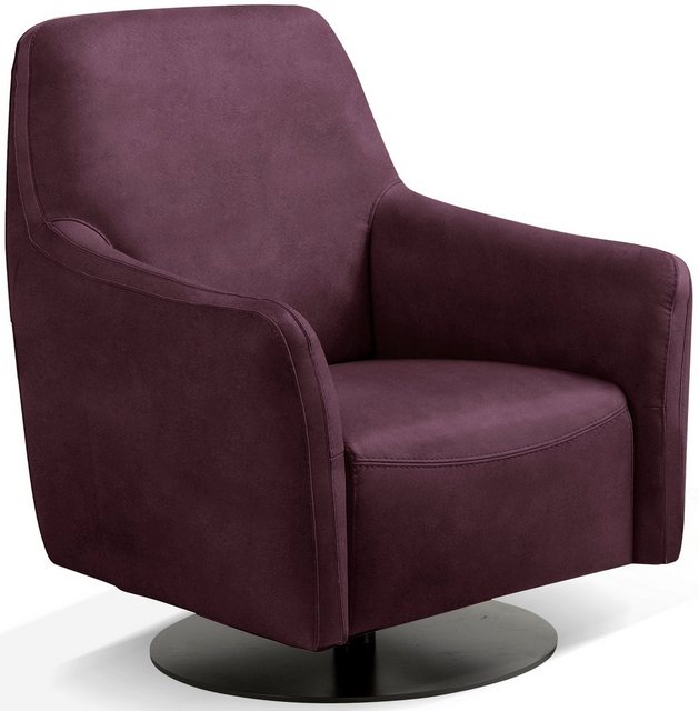 Bild von Egoitaliano Sessel "Felicity Drehsessel mit Wippfunktion, kompakt und bequem, Loungesessel", Solitärsessel drehbar mit Wipp-Funktion