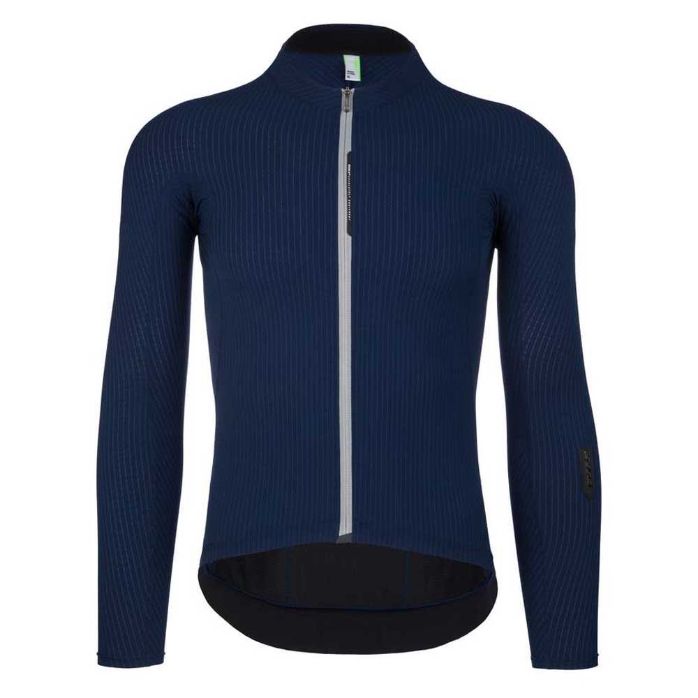 Bild von Q36.5 L1 Pinstripe X Long Sleeve Jersey Blau S Mann