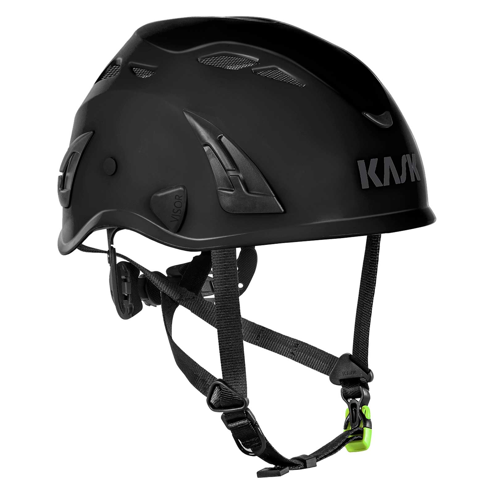 Bild von KASK Schutzhelm Superplasma PL - Kletterhelm, Bergsteigerhelm nach EN 12492 - Gr. 51-62 cm universal einstellbar, Farbe:schwarz