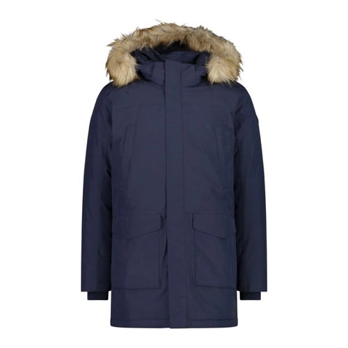 Bild von CMP Herren Pongee Dobby Long Parka Snap, Titan, 58
