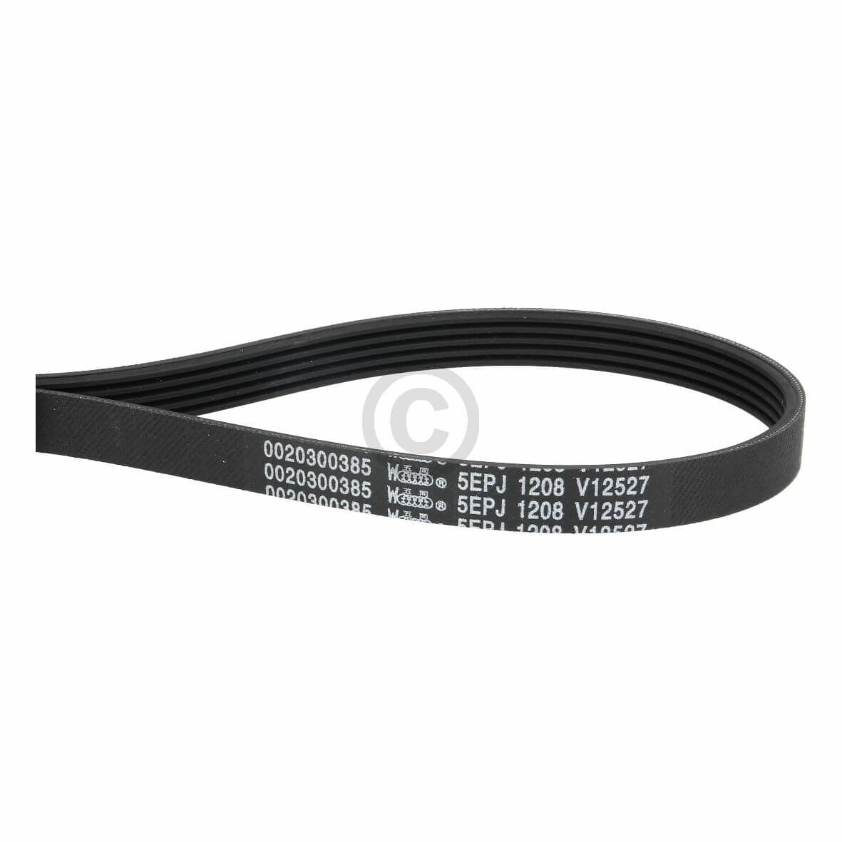 Bild von Keilrippenriemen 1208PJ5E Haier  0020300385 für Waschmaschine (EA-49046318)