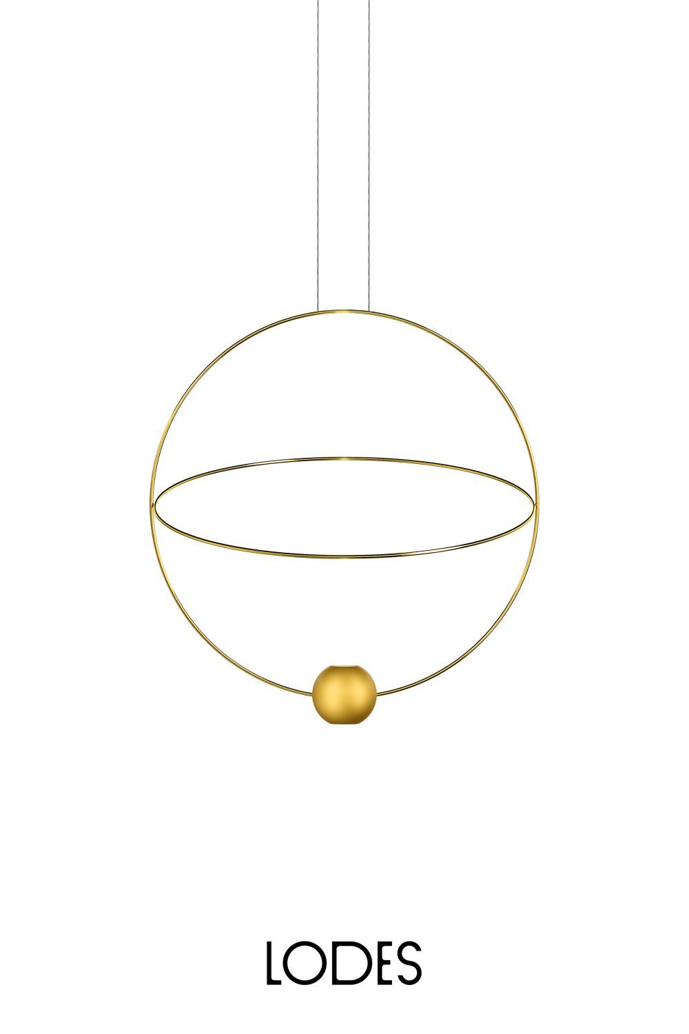 Bild von Lodes LED-Pendelleuchte ELARA 60cm gold 3000K 20621 5030