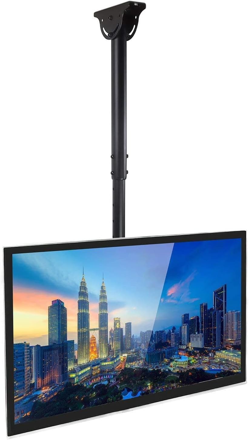 Bild von Techly ICA-CPLB-946L Teleskop Deckenhalterung für 1LCD TV 37"-70" Arm lang Schwarz