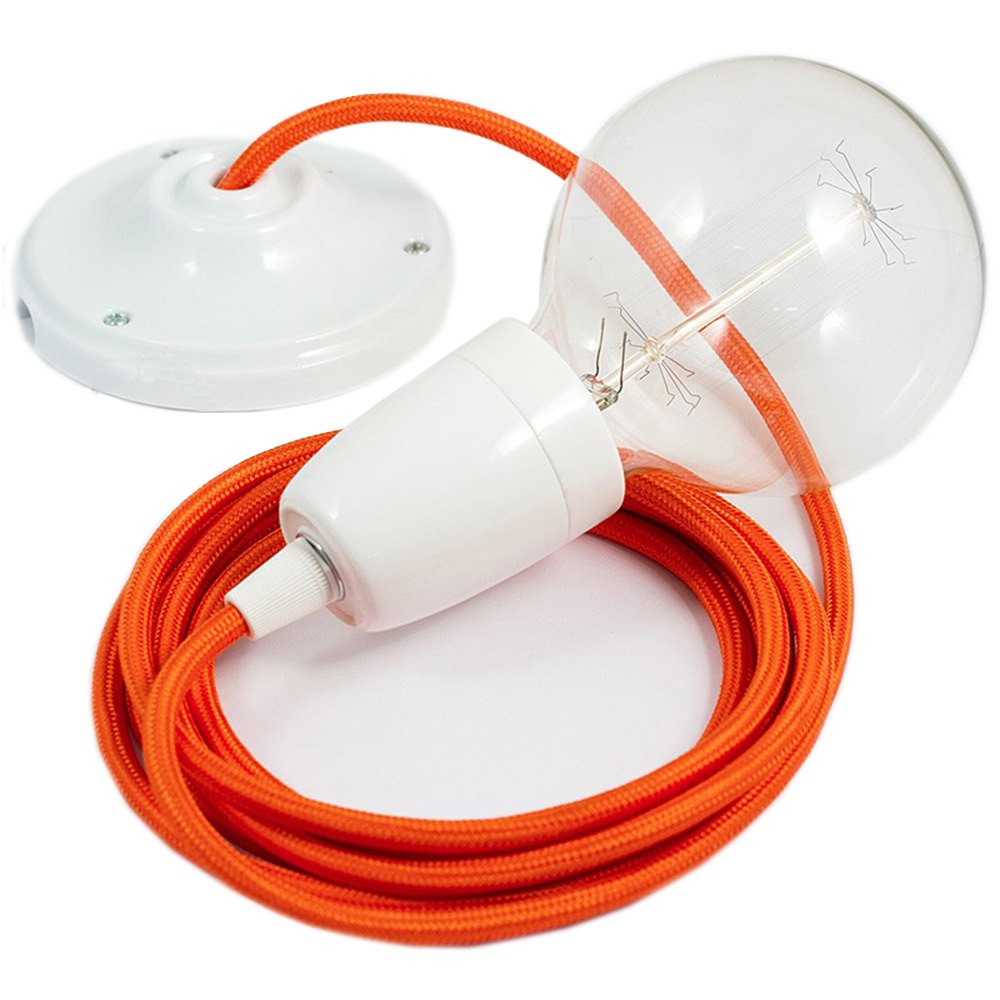 Bild von Creative Cables Rm15 Diy 2 M Pendant Light Orange