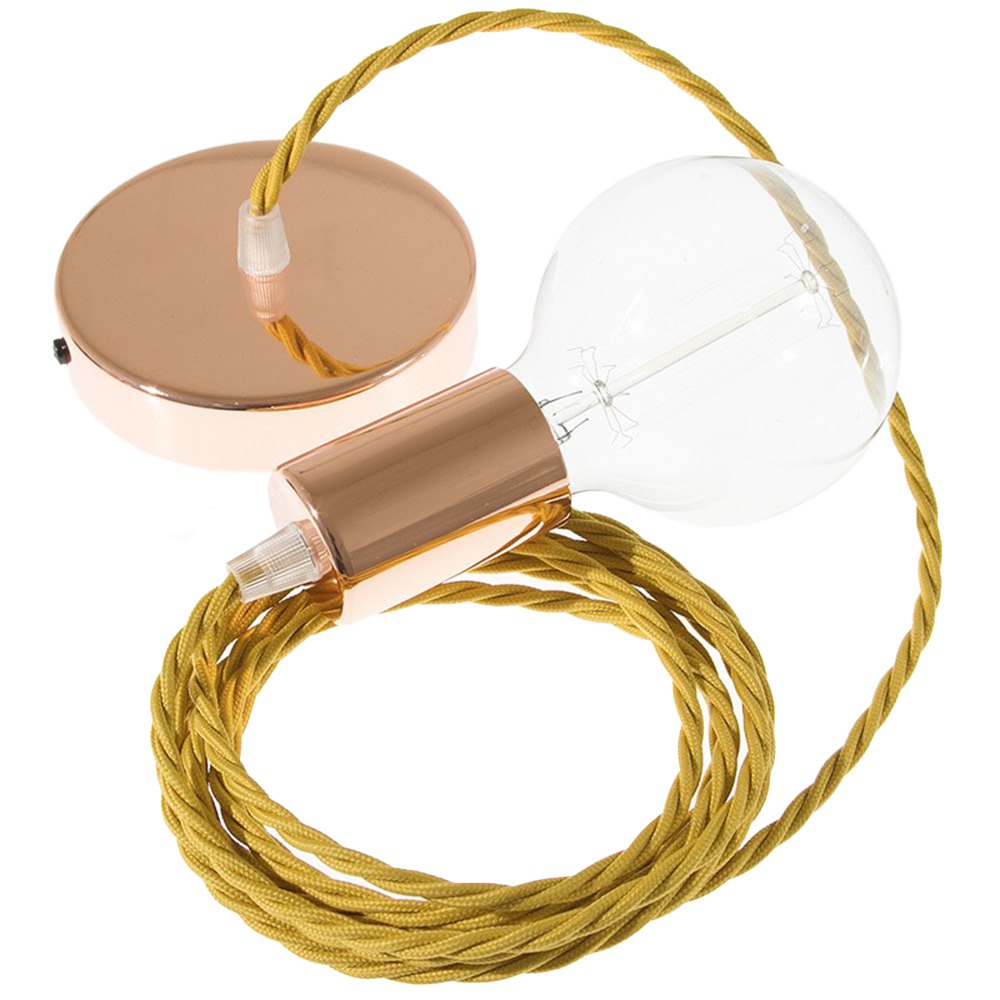 Bild von Creative Cables Tm25 1 M Diy Pendant Light Gelb