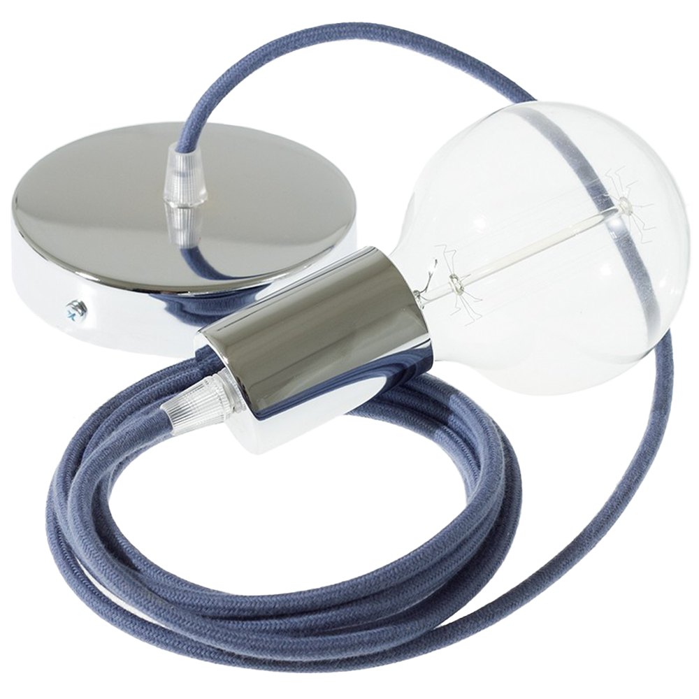 Bild von Creative Cables Rc30 1 M Pendant Light Blau