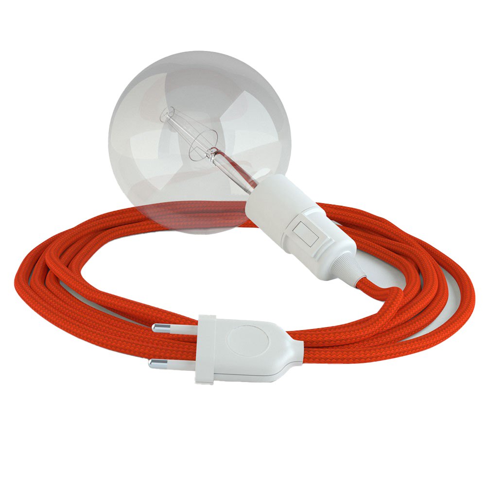 Bild von Creative Cables Rm15 3 M Pendant Light Orange