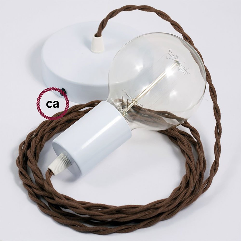 Bild von Creative Cables Tc13 2 M Pendant Light Braun