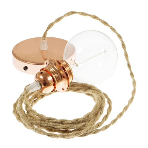 Bild von Hängeleuchte Pendel für Lampenschirm - Creative Cables Tn06