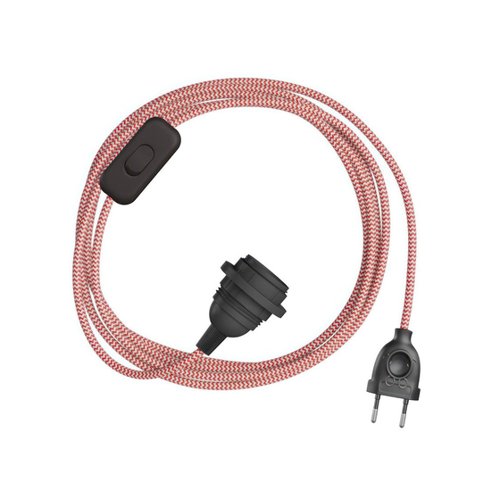 Bild von Creative Cables Snakebis Zig-zag E27 Lampenschirm-Kabelsatz