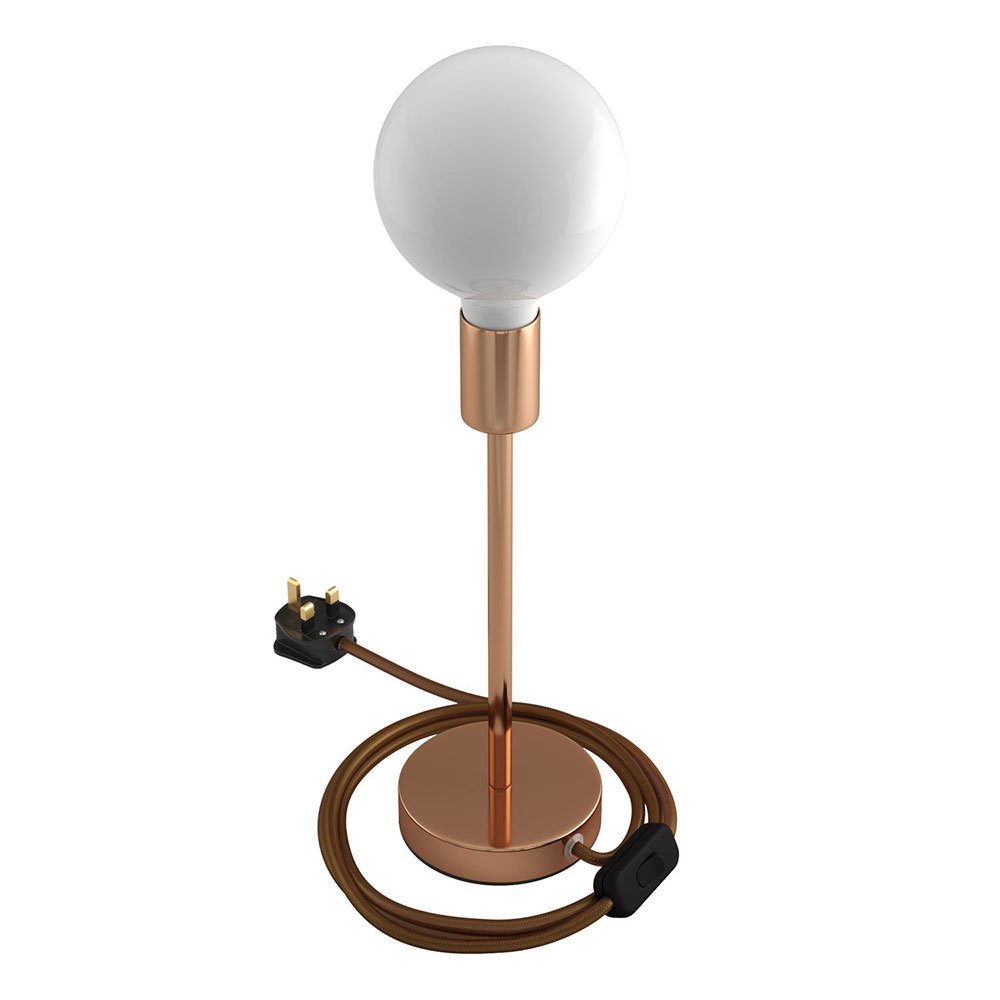 Bild von Creative Cables Alzaluce Table Lamp 25 Cm Braun EU Plug / EU Plug 220V