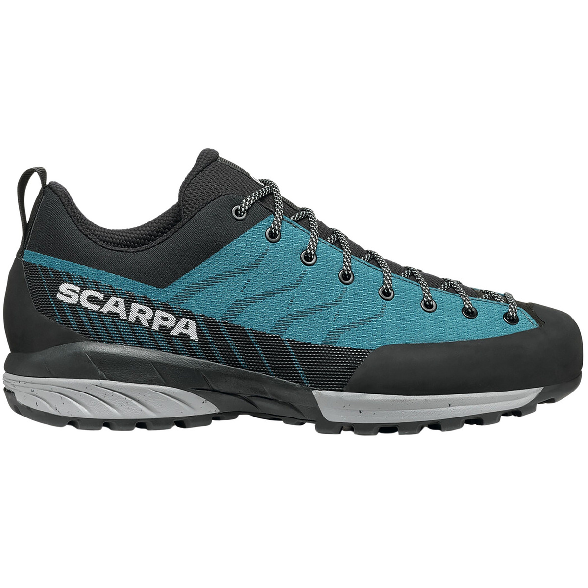Bild von Scarpa M Mescalito Planet Blau-Schwarz - Atmungsaktiver Leichter Herren Zustiegsschuh, Größe EU 44.5 - Farbe Petrol - Bl