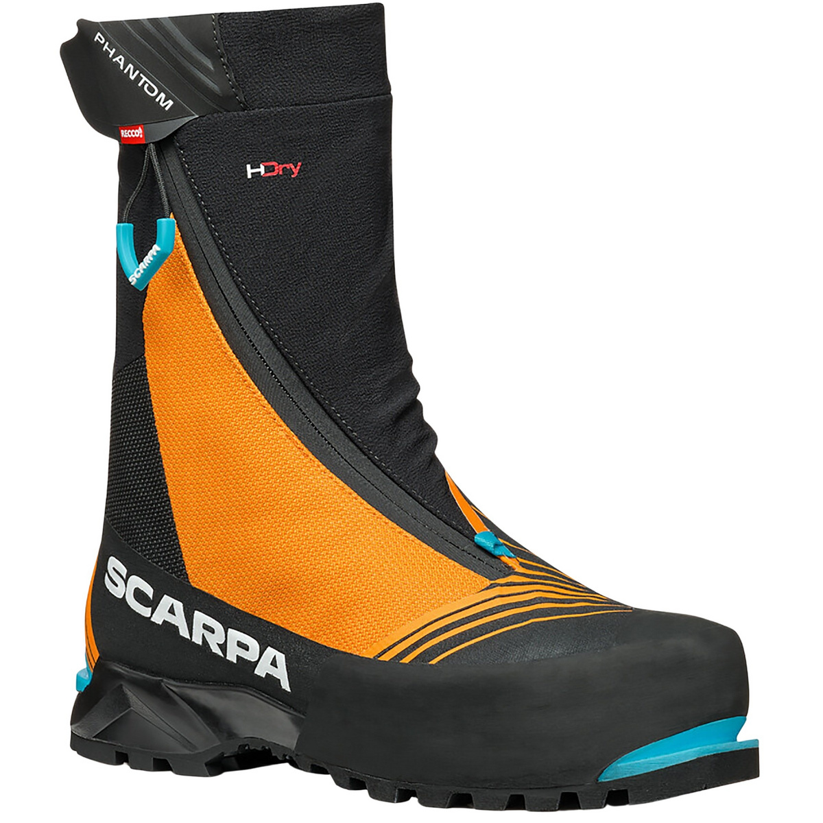 Bild von Scarpa Phantom Tech Hd Orange-Schwarz - Primaloft Leichter isolierender Hochgebirgsstiefel, Größe EU 44.5 - Farbe Black