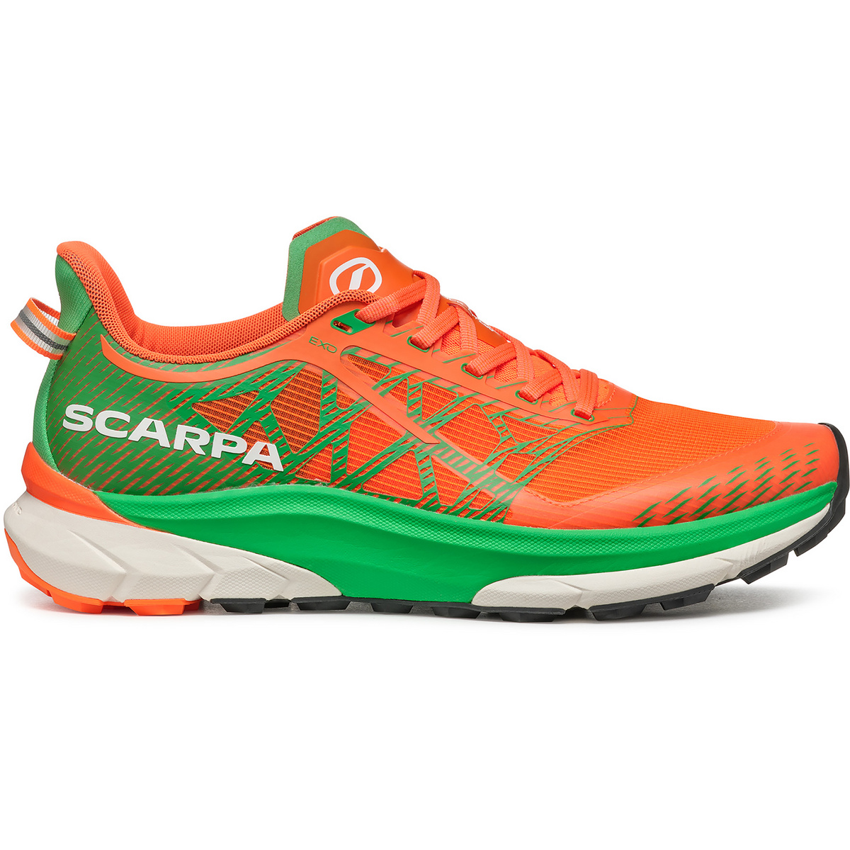 Bild von Golden Gate 2 Trailrunning-Schuh - Scarpa, Farbe:576-orange fluo/spring green, Größe:44 (9,5 UK)
