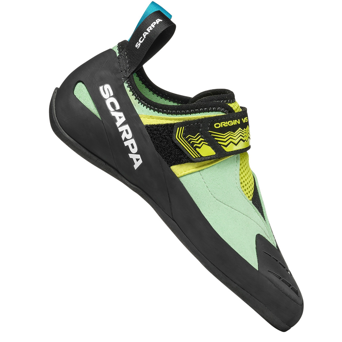 Bild von Scarpa W Origin Vs Grün - Bequemer weicher Damen Kletterschuh, Größe EU 39 - Farbe Pastel Green - Lime