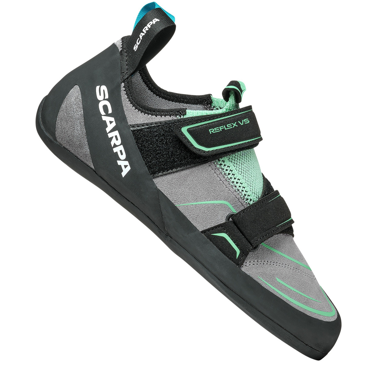 Bild von Reflex VS Wmn Kletterschuh - Scarpa, Farbe:320-mint/black, Größe:36,5