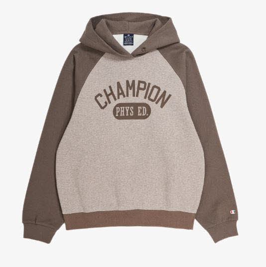 Bild von Champion - Hooded Fungi Melange - Hoodie - Braun - XL - 70% Baumwolle, 30% Polyester,Schweiß