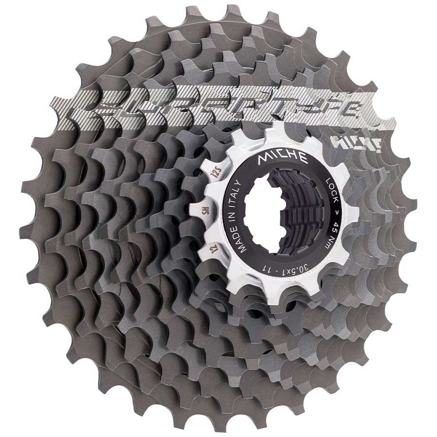 Bild von Miche Supertype Shimano Cassette Silber 12s / 11-30t