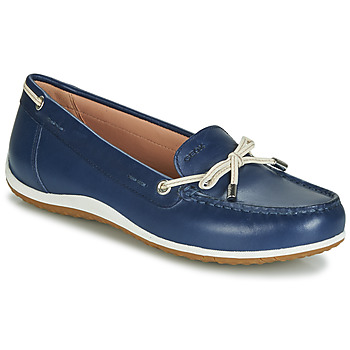Bild von Geox Flacher Schuh Blau Flacher Absatz für Damen - 36