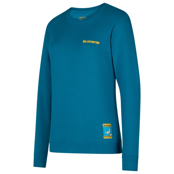 Bild von La Sportiva - Women's Climbing On The Moon Sweatshirt - Pullover Gr XL blau
