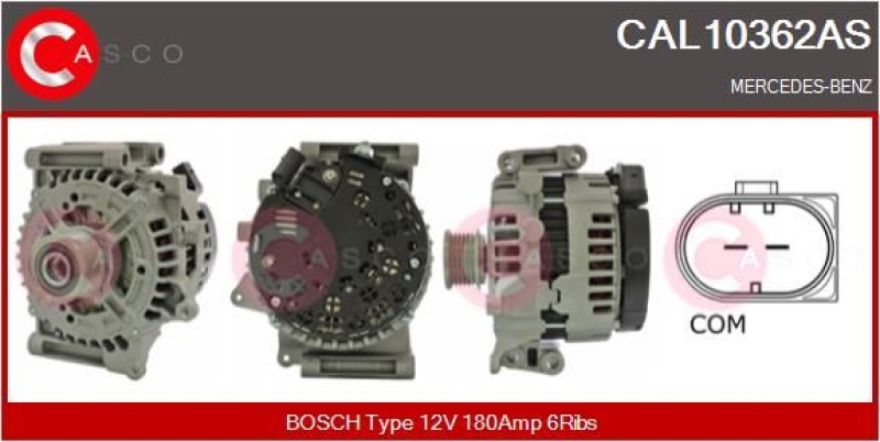 Bild von CASCO Generator Brand New HQ CAL10362AS