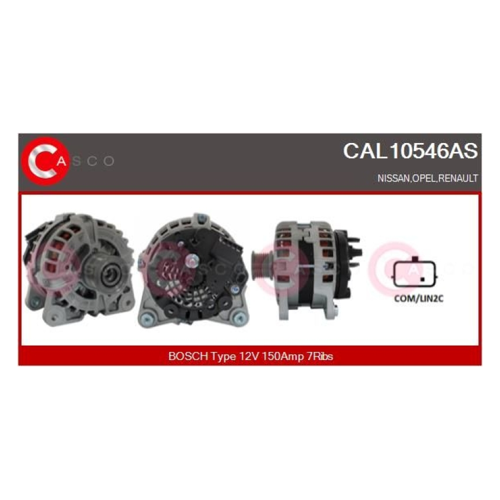 Bild von CASCO Generator Brand New HQ – Hochwertiger Ersatzgenerator