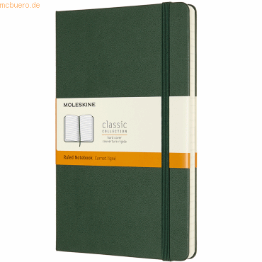 Bild von MOLESKINE Notizbuch, Classic Collection L/A5 Groß (13x21) - mit festem Einband - 70g-Papier