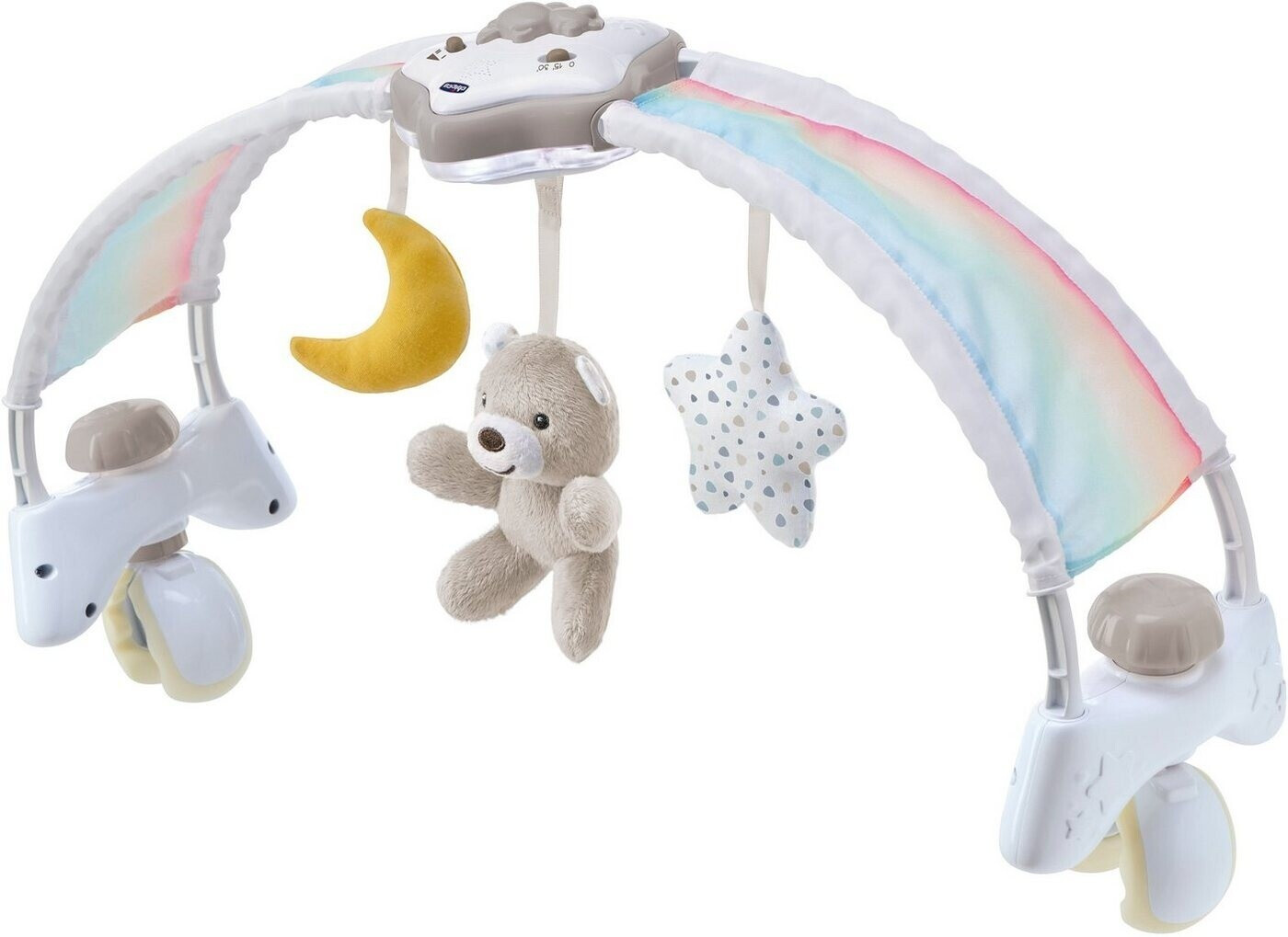 Bild von Chicco Spielbogen »Regenbogen-Spielbogen für Kinderbett 2 In 1«, mit Licht und Melodien, Neutral