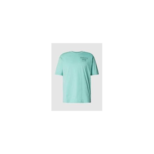 Bild von Herren T-Shirt mit Label- und Motiv-Print von REPLAY
