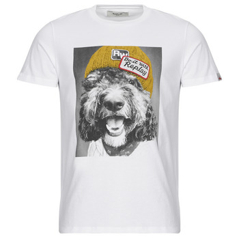 Bild von REPLAY T-Shirt, Baumwolle, für Herren, weiß, S