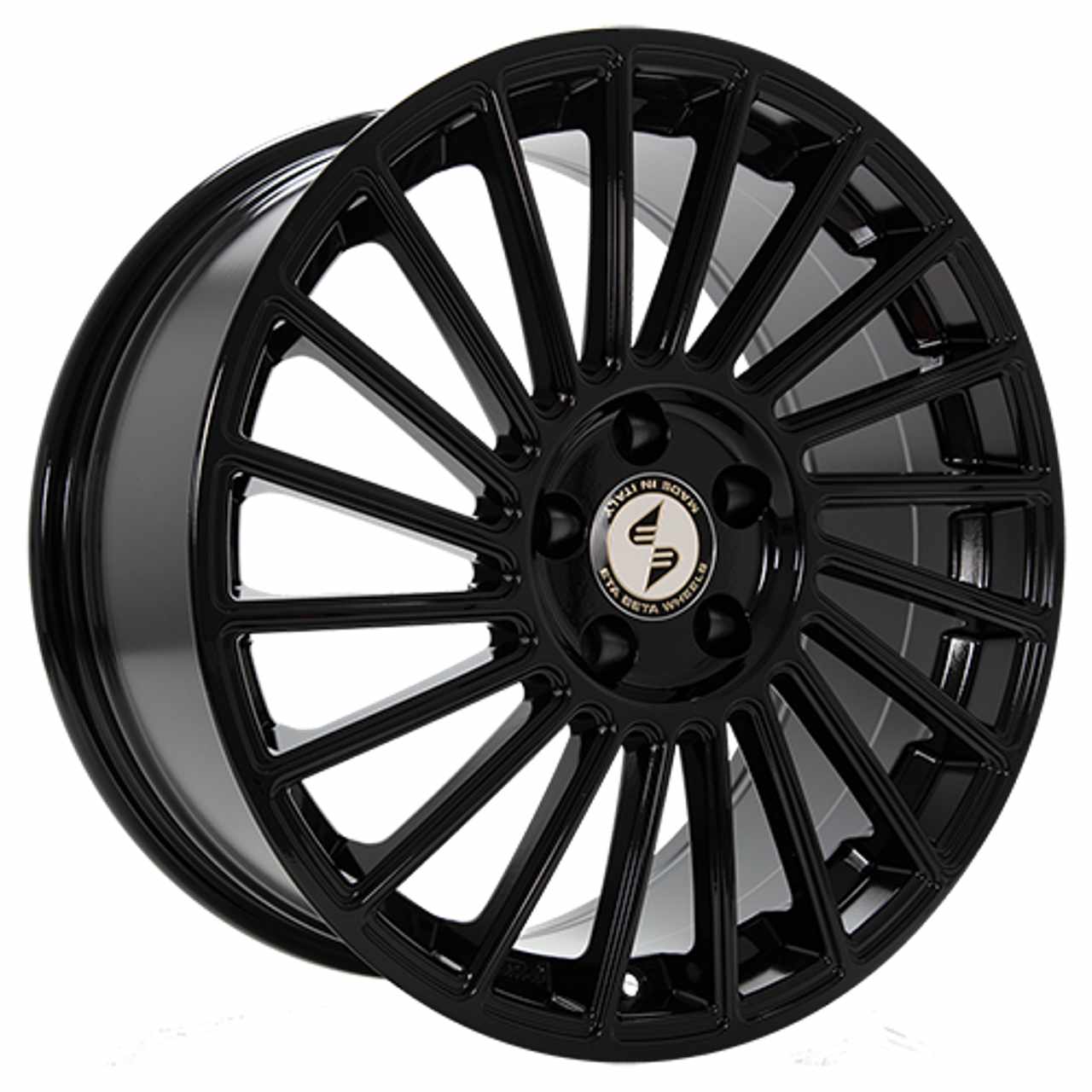 Bild von ETABETA VENTI-R black shiny 7.5Jx18 5x114.3 ET38