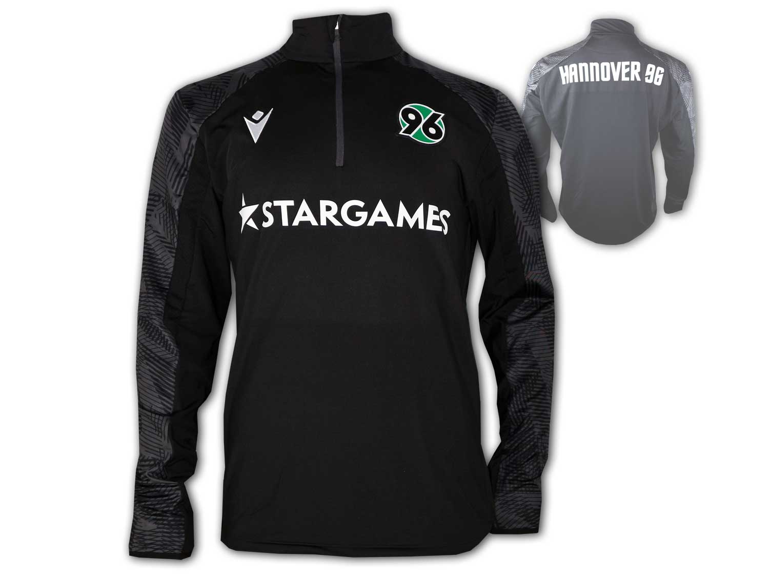Bild von Macron Hannover 96 Training 1/4 Zip Top 23 24