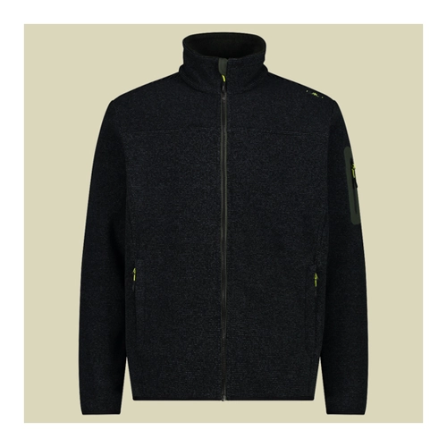 Bild von Man Jacket Knitted Jacquard 38H2237 Größe 58 Farbe 29UP nero-oil green