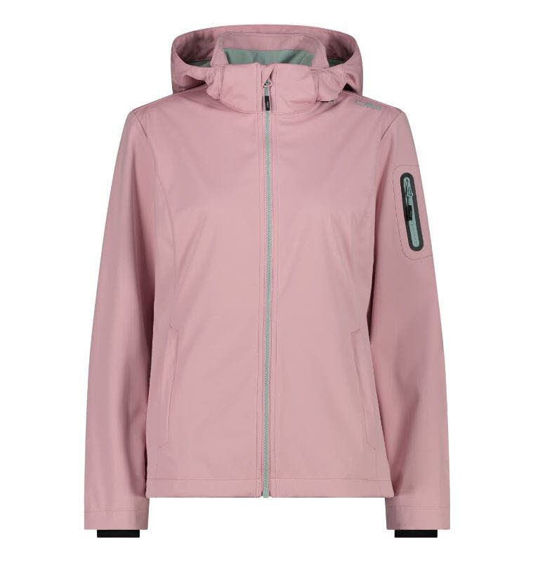 Bild von CMP Funktionsjacke/Softshelljacke WOMAN JACKET ZIP HOOD