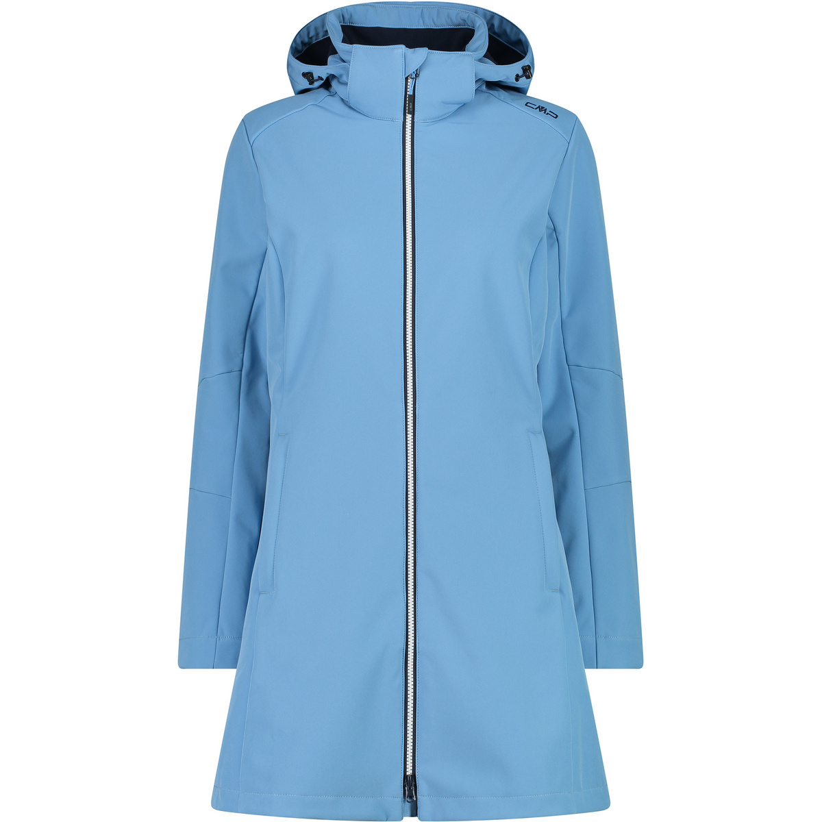 Bild von CMP - Women's Parka Zip Hood Softshell - Softshelljacke Gr 44 blau